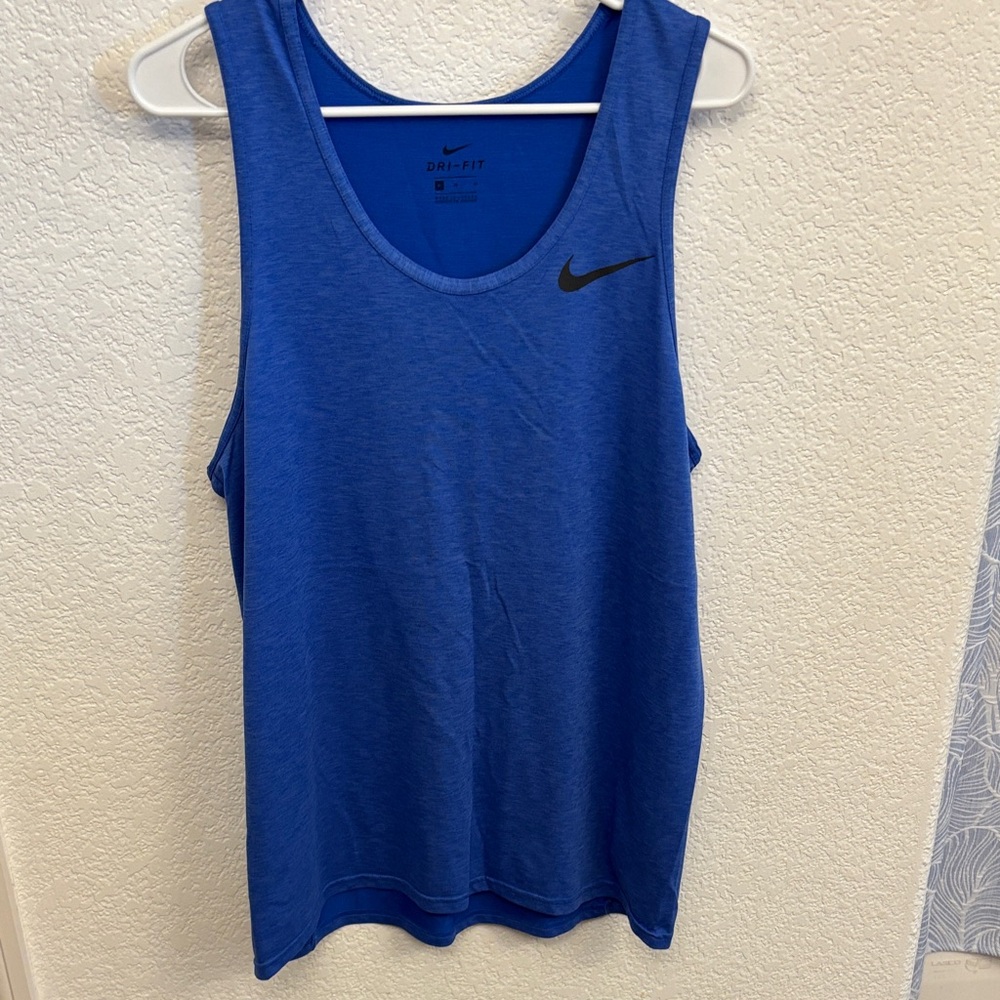 Nike men’s Royal Blue Athletic Tank size Medium